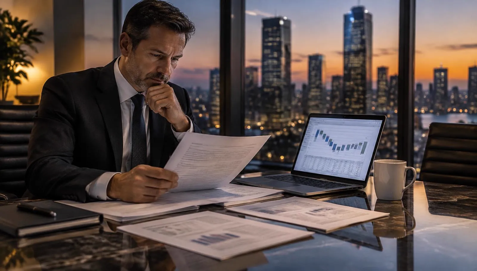 A commercial real estate finance executive reviewing cash management lockbox agreements and DSRA waterfall calculations.