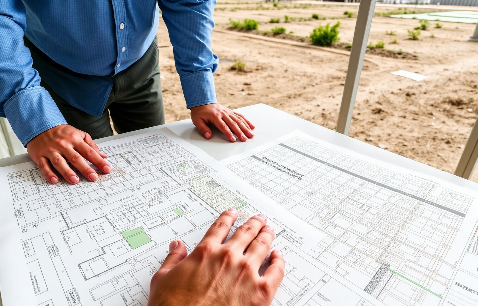 A commercial development site in South Florida being reviewed for zoning, utilities, road access, and future construction potential.